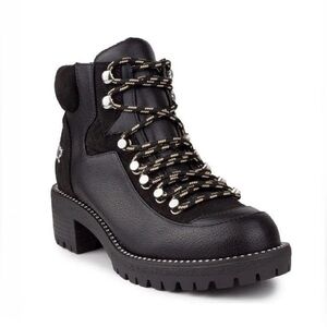 Juicy Couture Black Indulgence Hiker Boots